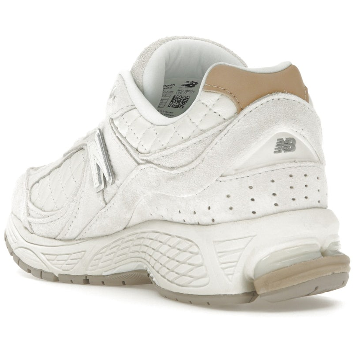 Miniatyrbild av New Balance 2002R Quilted White 4