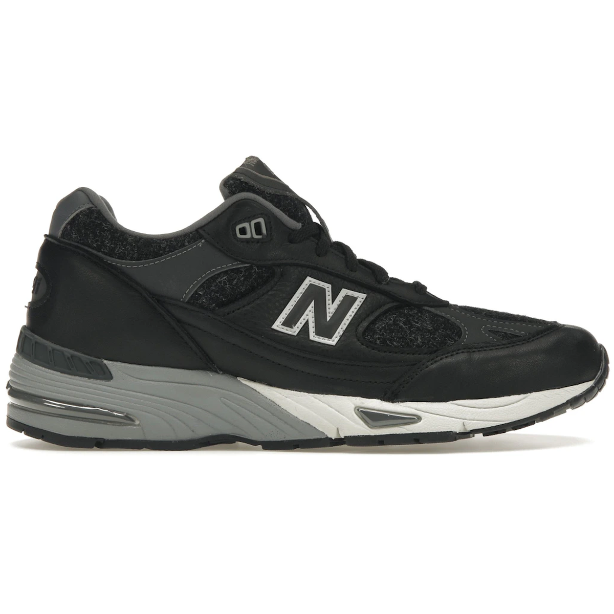 New Balance 991 MiUK Black Magnet Smoked Pearl