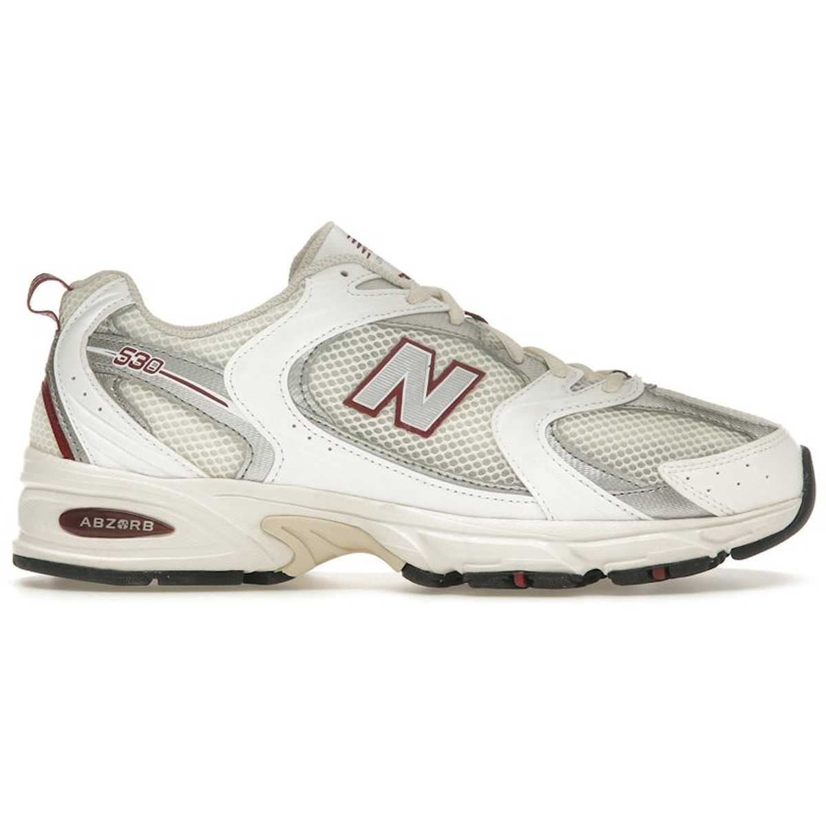 New Balance 530 Sea Salt Mercury Red