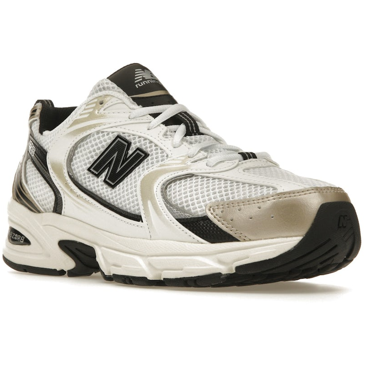Miniatyrbild av New Balance 530 White Light Gold Metallic 2
