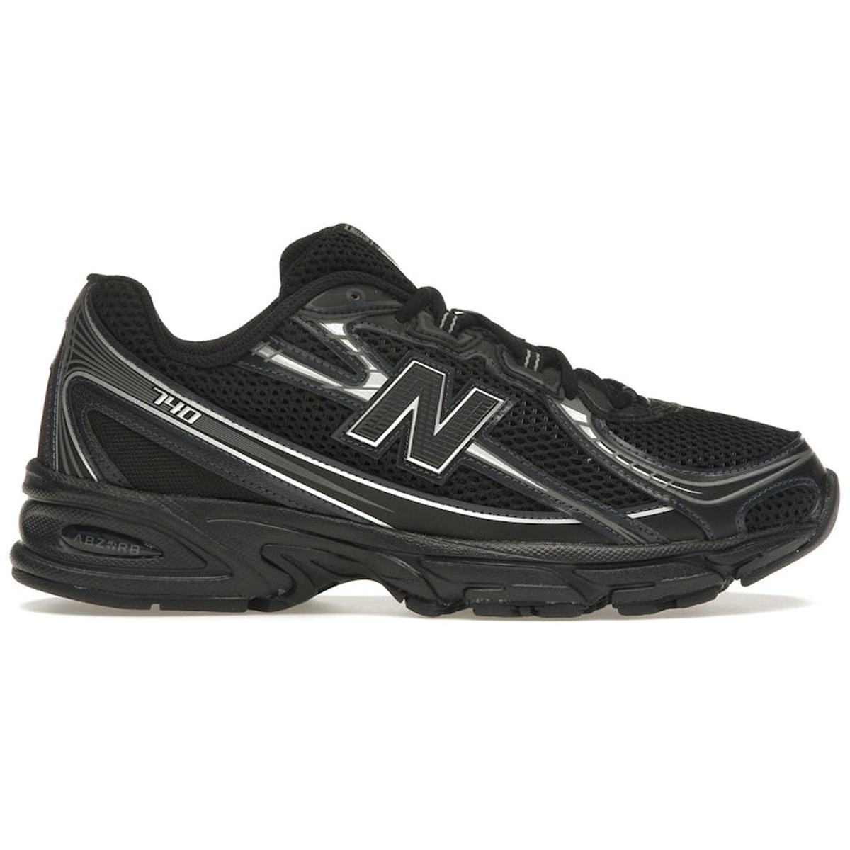 New Balance 740v2 Black Grey Silver