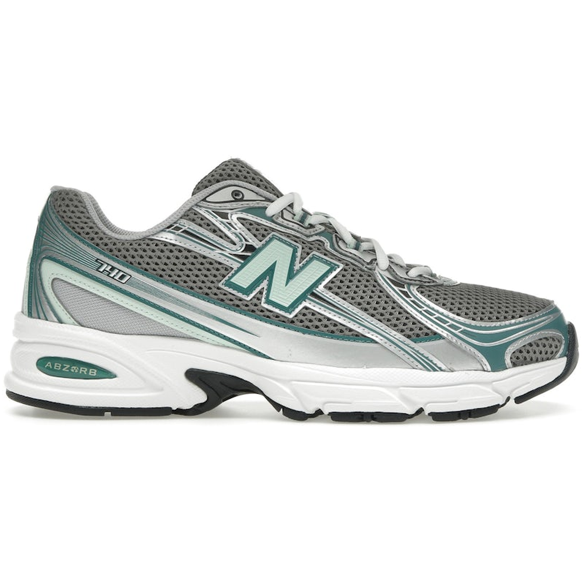 New Balance 740v2 Silver Metallic New Spruce