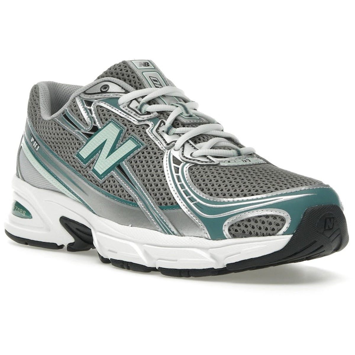 Miniatyrbild av New Balance 740v2 Silver Metallic New Spruce 2