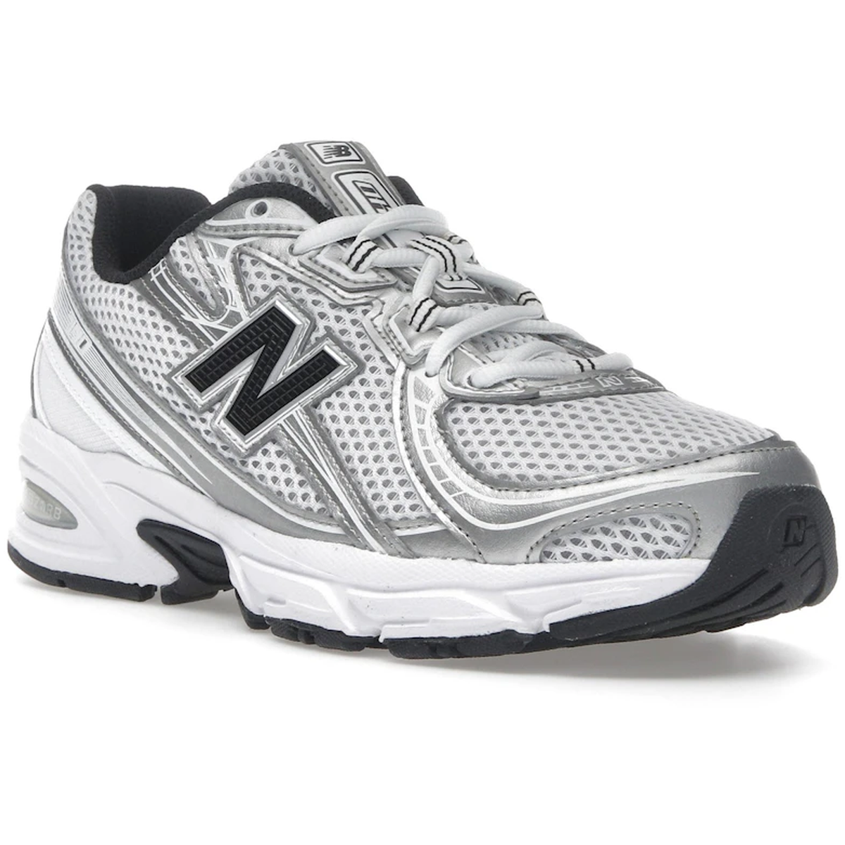 Miniatyrbild av New Balance 740 White Silver Metallic Navy 2