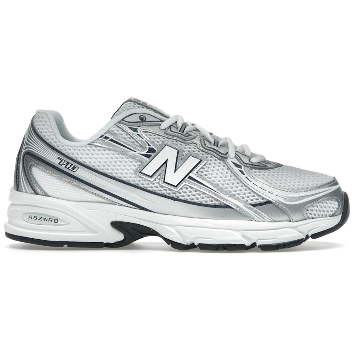 New Balance 740v2 White Shadow Grey Navy