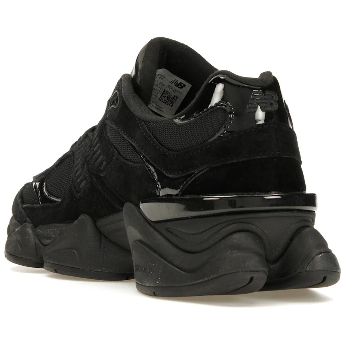 Miniatyrbild av New Balance 9060 Triple Black Patent 4