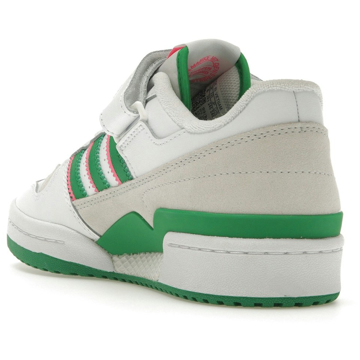 Miniatyrbild av Adidas Forum Low White Green Lucid Pink 4