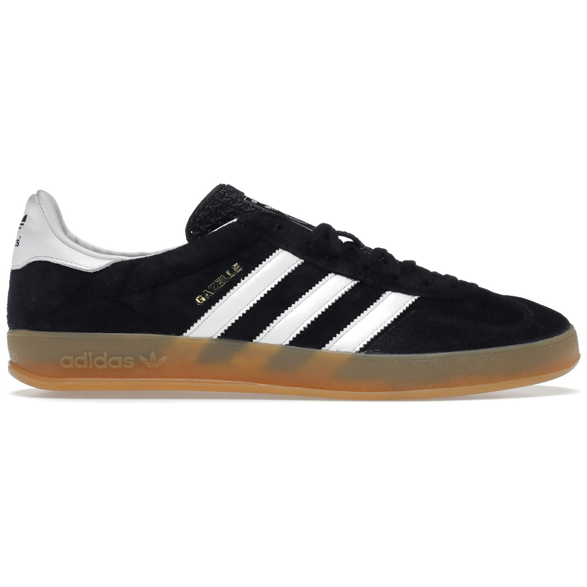 Adidas Gazelle Black White Gum
