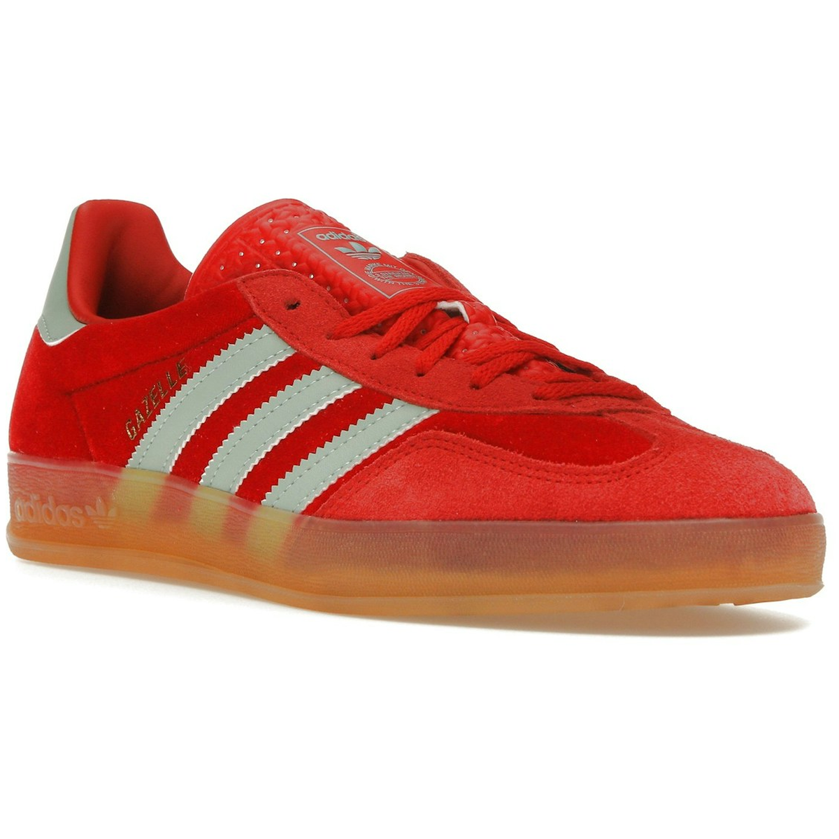 Miniatyrbild av Adidas Gazelle Indoor Better Scarlet Hazy Green 2