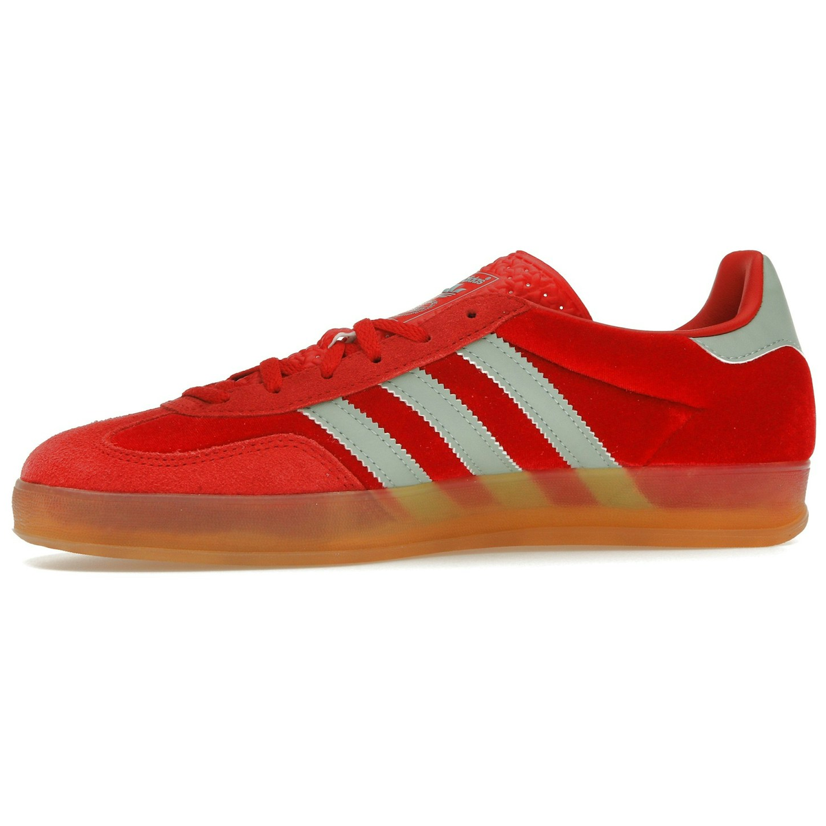Miniatyrbild av Adidas Gazelle Indoor Better Scarlet Hazy Green 3