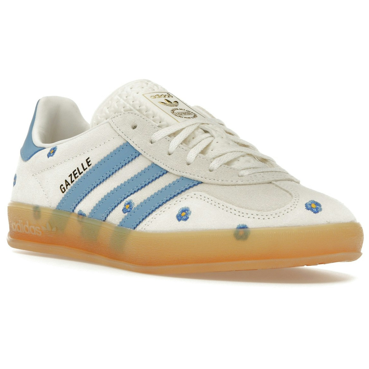 Miniatyrbild av Adidas Gazelle Indoor Light Blue Floral 2