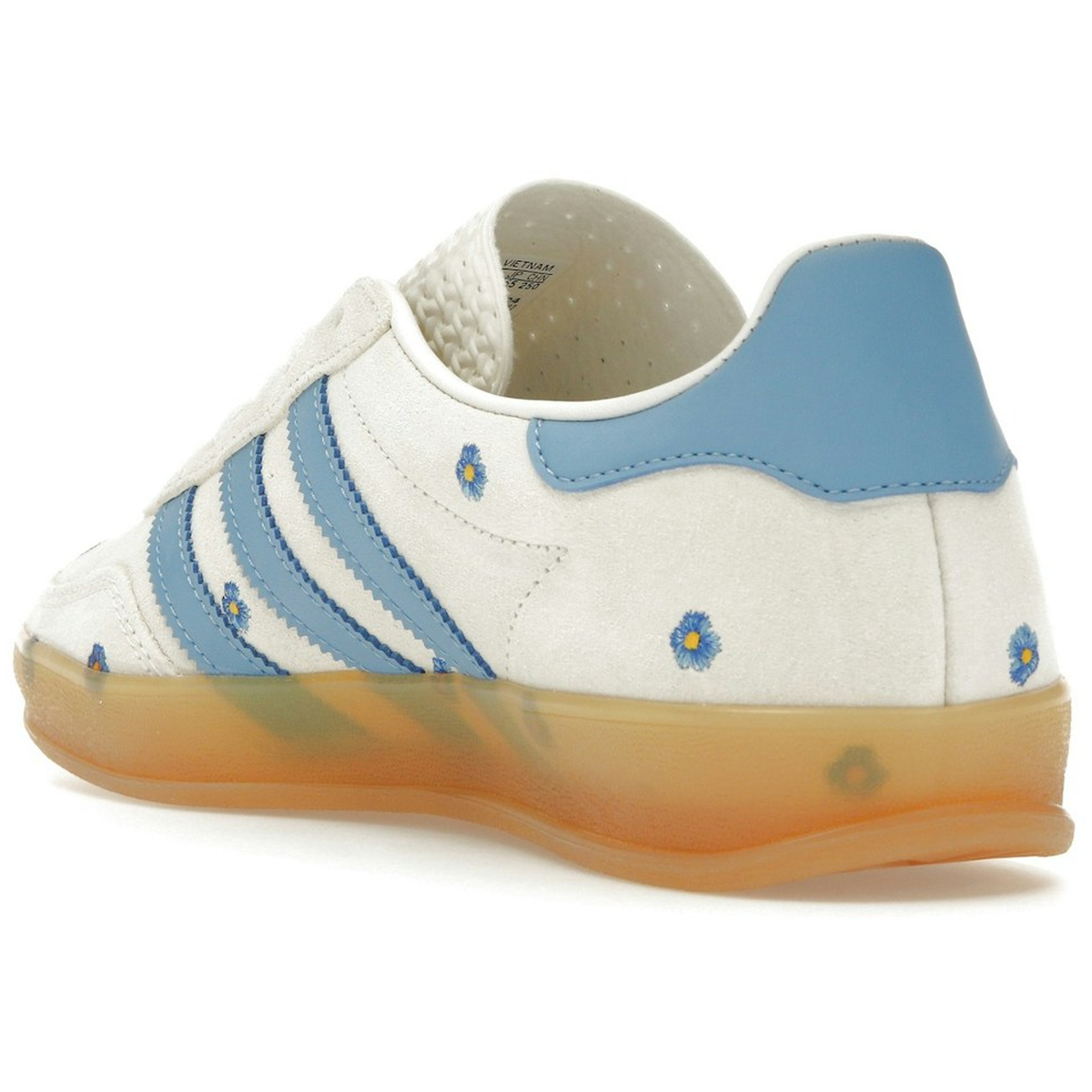 Miniatyrbild av Adidas Gazelle Indoor Light Blue Floral 4