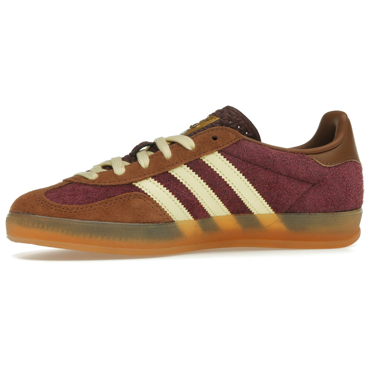Miniatyrbild av Adidas Gazelle Indoor Maroon Almost Yellow 3