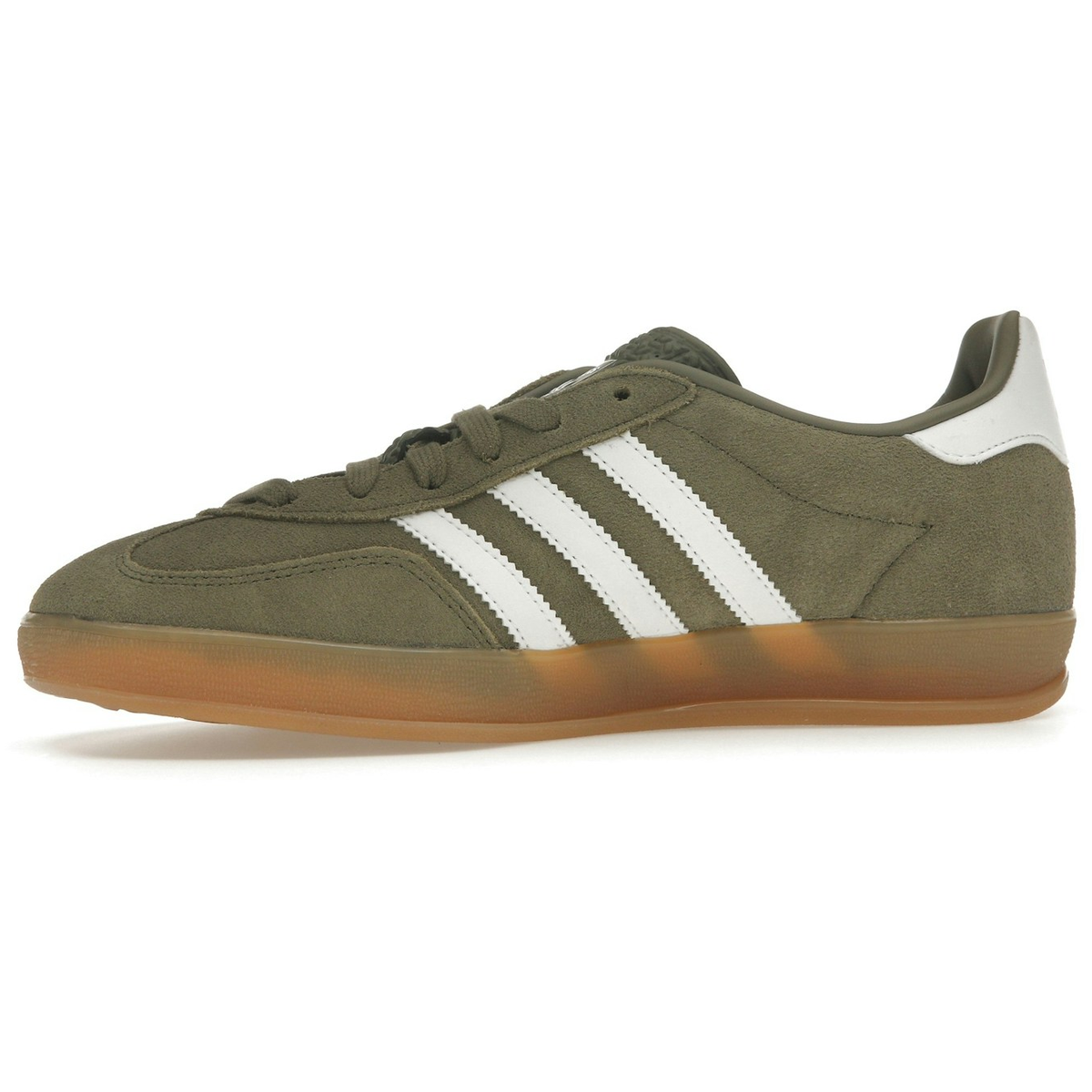 Miniatyrbild av adidas Gazelle Indoor Olive Strata Cloud White Gum 3