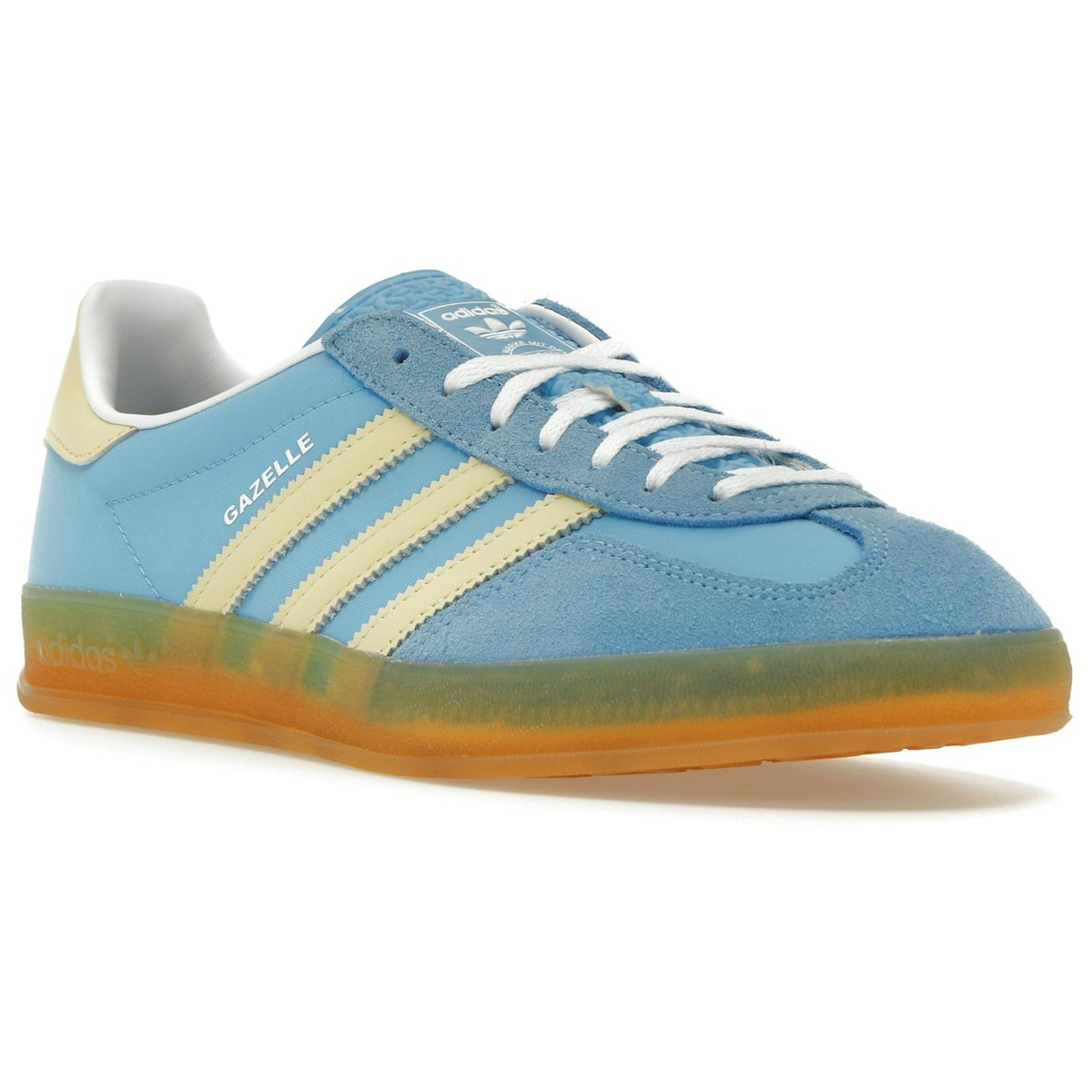 Miniatyrbild av Adidas Gazelle Indoor Semi Blue Burst Almost Yellow  2
