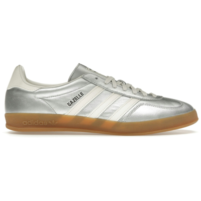 adidas Gazelle Indoor Silver Metallic Core White
