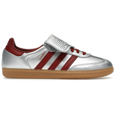 Adidas Samba LT Silver Metallic Ruby Gum