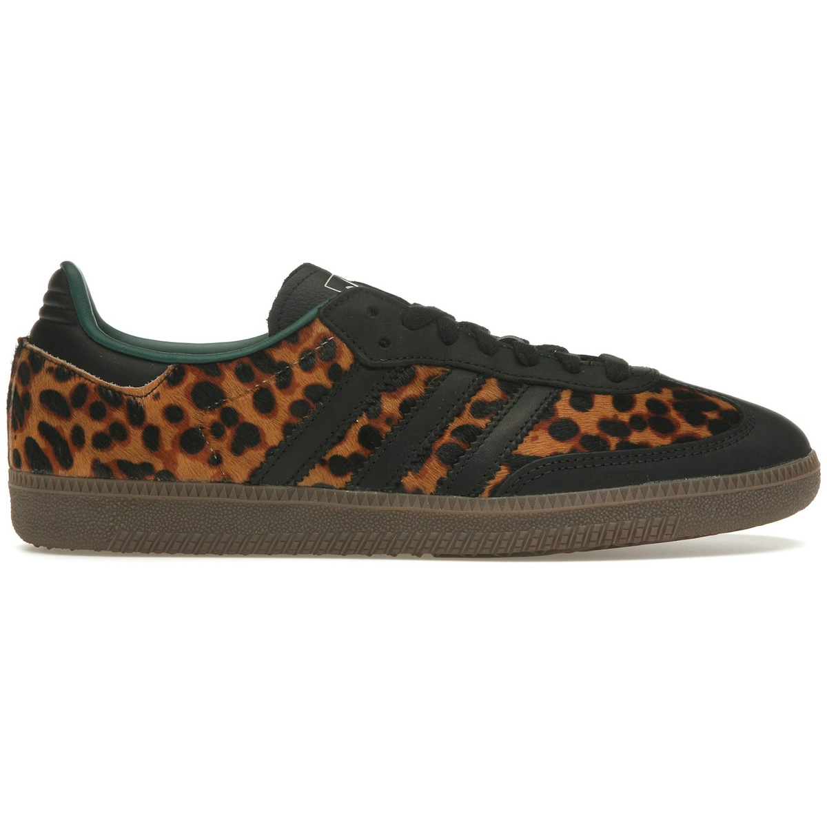 Adidas Samba OG Black Green Leopard