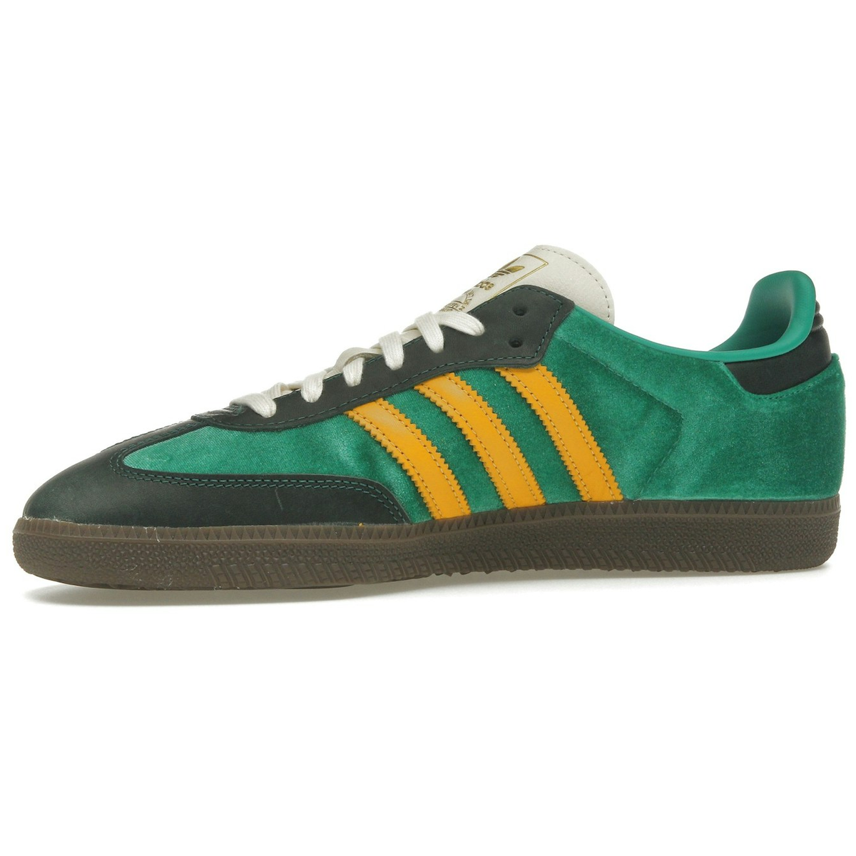 Miniatyrbild av adidas Samba OG Court Green Preloved Yellow 3