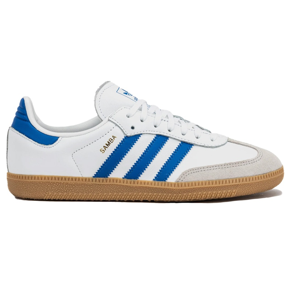 Miniatyrbild av Adidas Samba OG White Blue GS 2