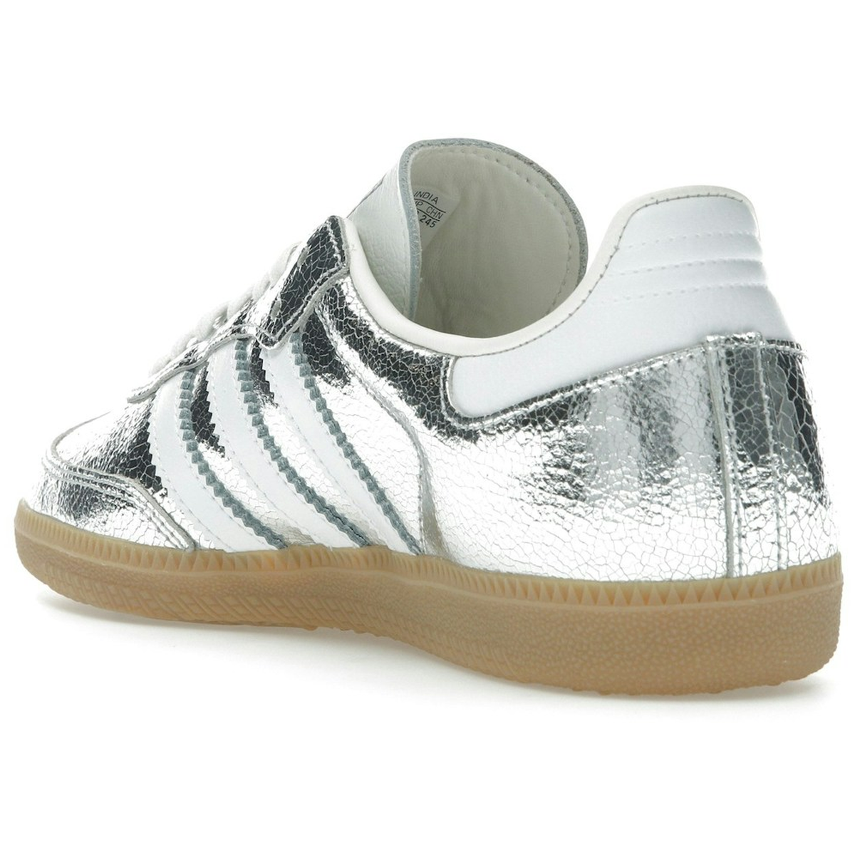 Miniatyrbild av Adidas Samba  Silver Metallic Cracked Leather 4