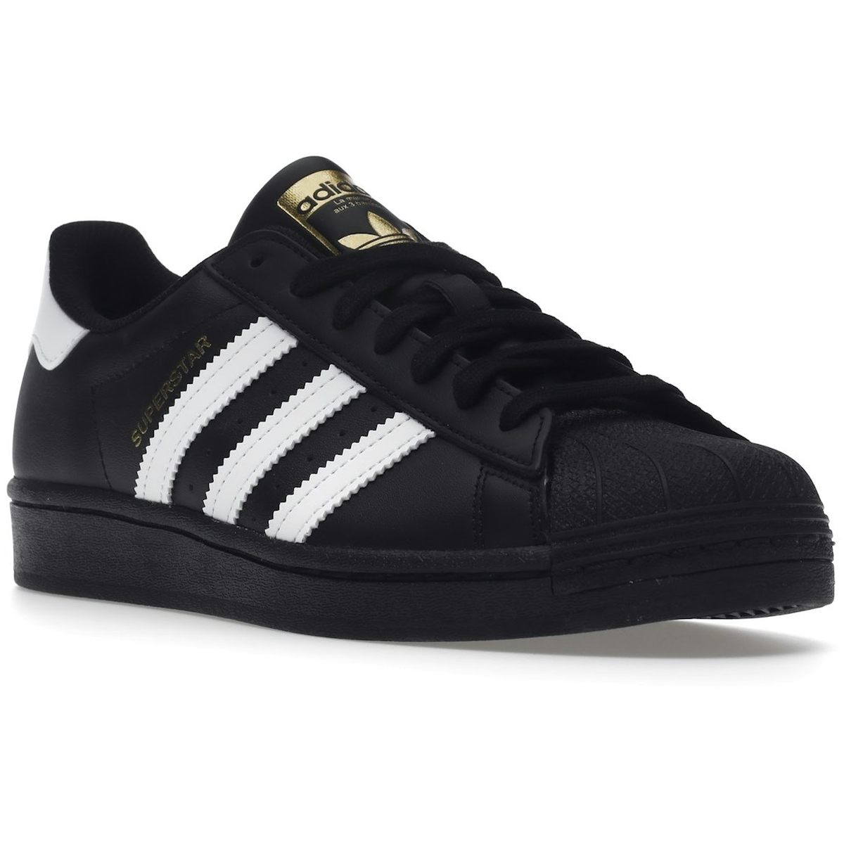 Miniatyrbild av Adidas Superstar Core Black Cloud White Gold 2