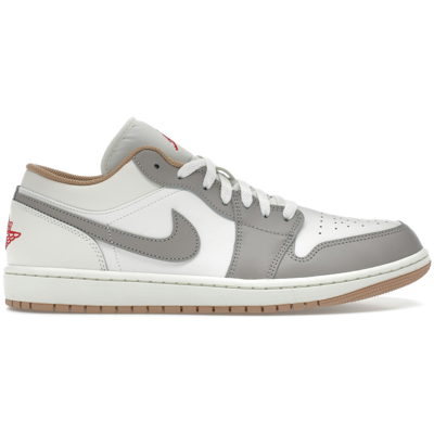 Air Jordan 1 Low Sail College Grey Rattan