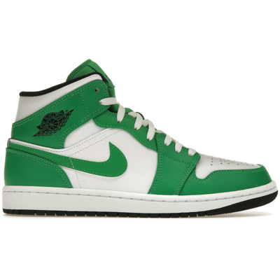 Air Jordan 1 Mid Lucky Green