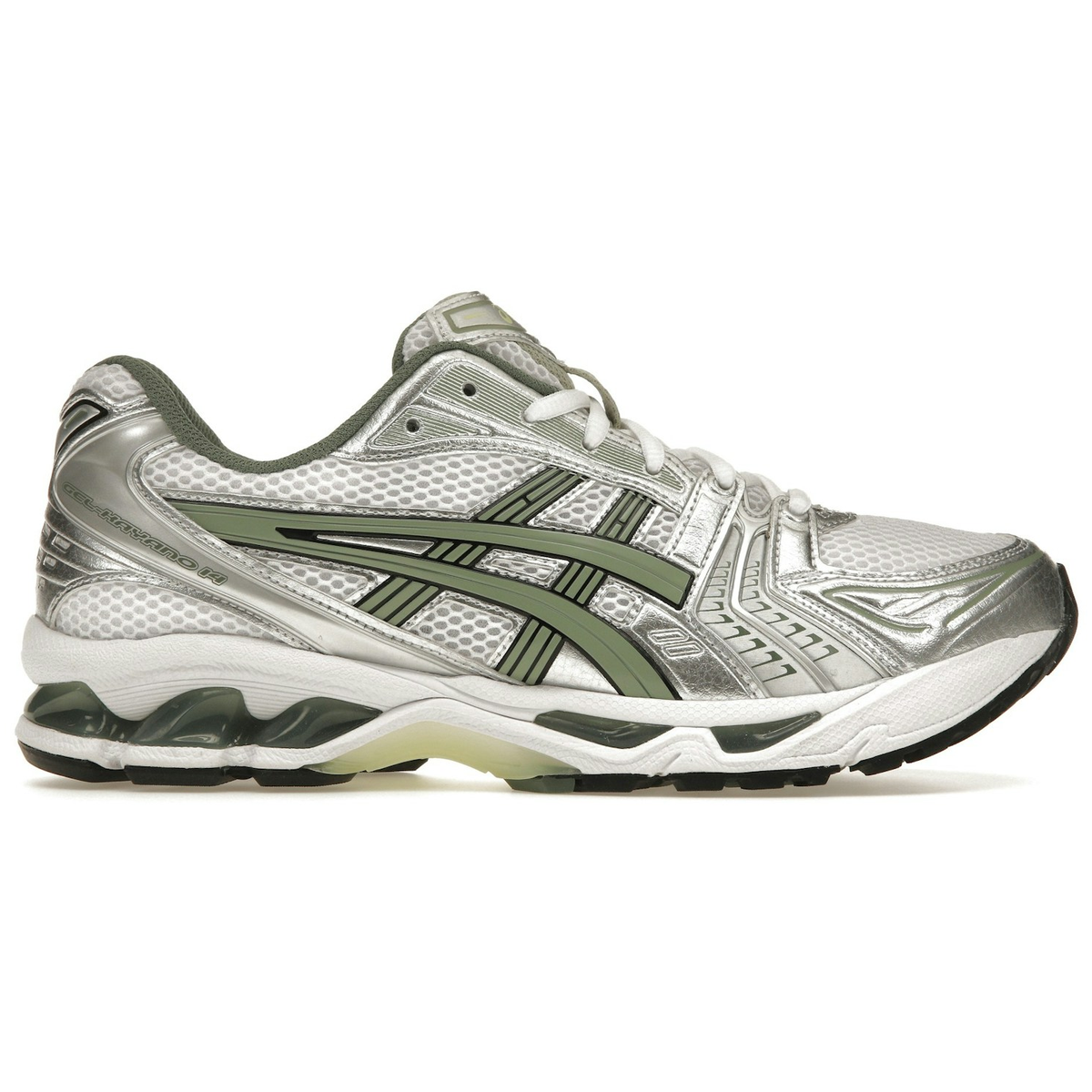 ASICS Gel-Kayano 14 White Pure Silver Slate Grey Sage