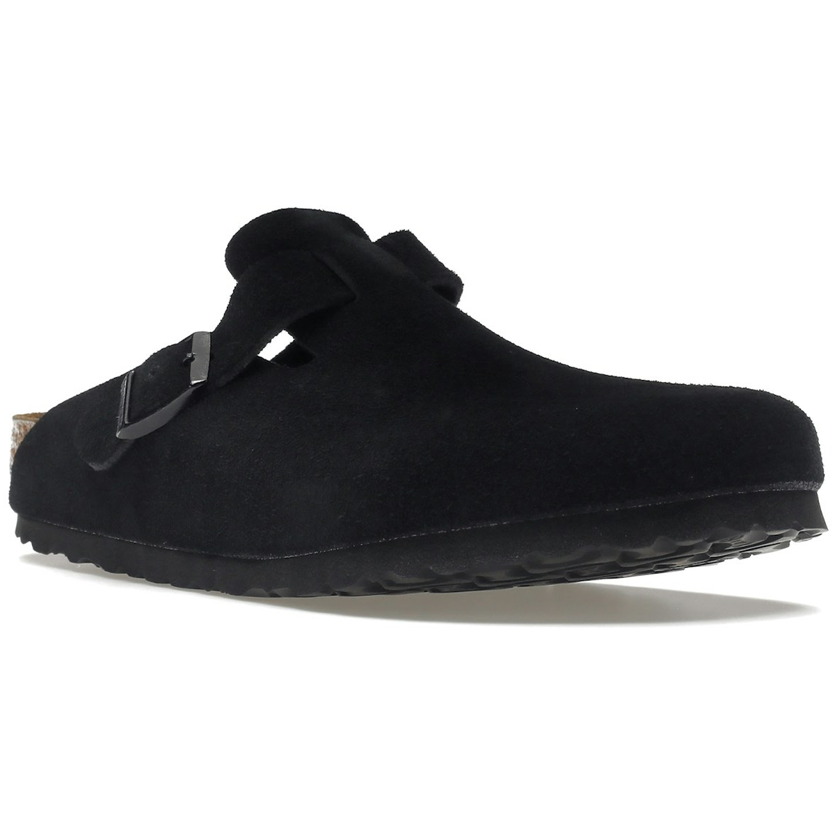 Miniatyrbild av Birkenstock Boston Black Suede Narrow Fit 2