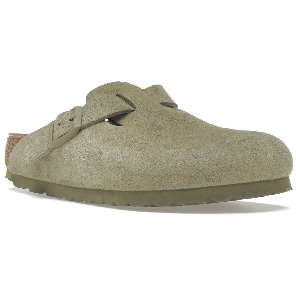 Miniatyrbild av Birkenstock Boston Khaki Narrow Fit 2