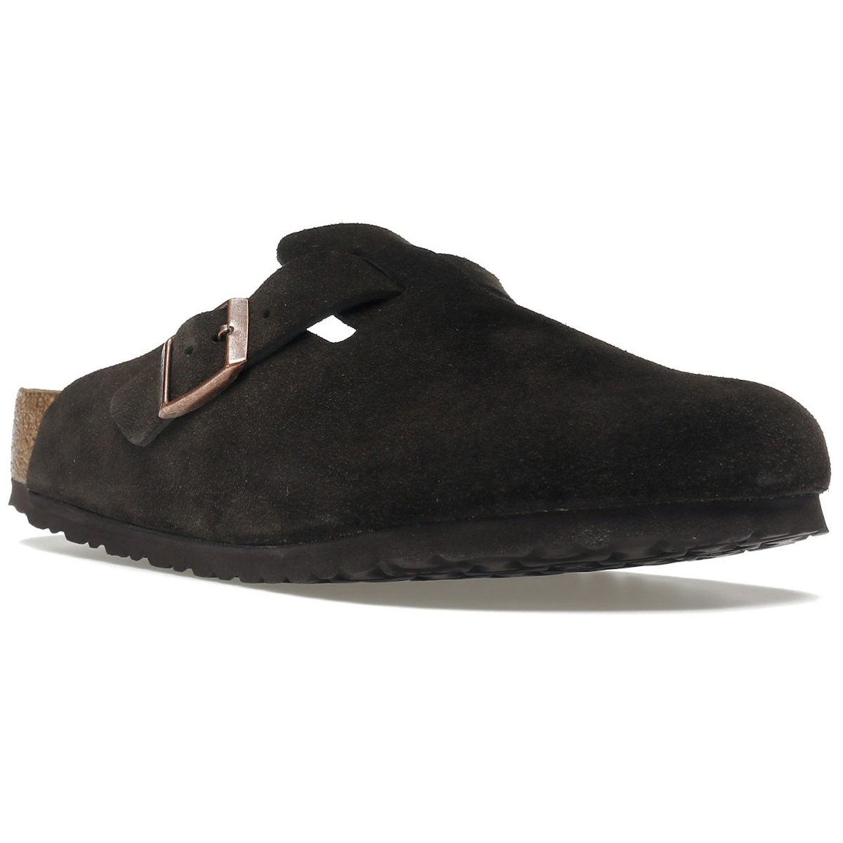 Miniatyrbild av Birkenstock Boston Mocha Suede Narrow Fit 2