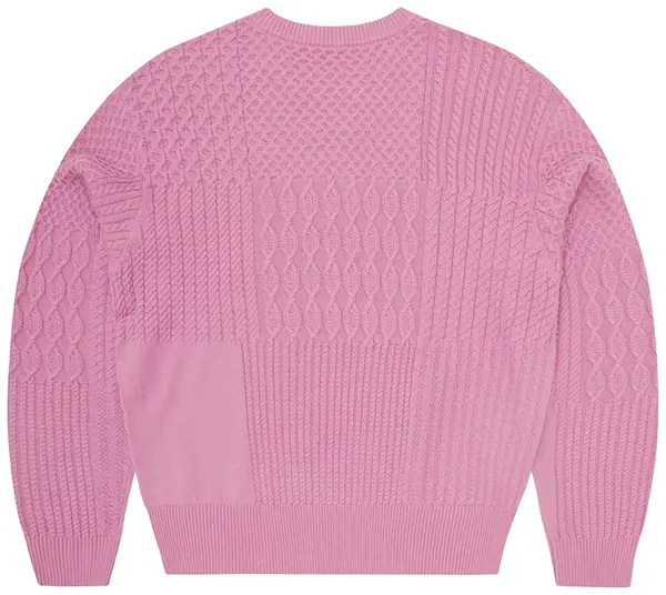 Miniatyrbild av Corteiz Paneled Multi Knit Sweater Pink SS25 2