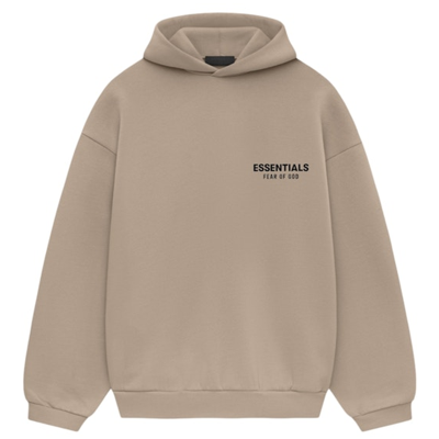 Fear of God Essentials Fleece Hoodie Desert Sand