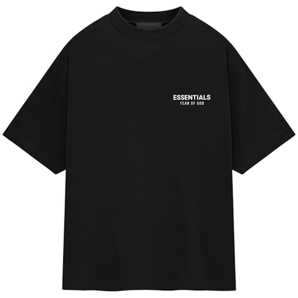 Fear of God Essentials Jersey Crewneck T-Shirt Black