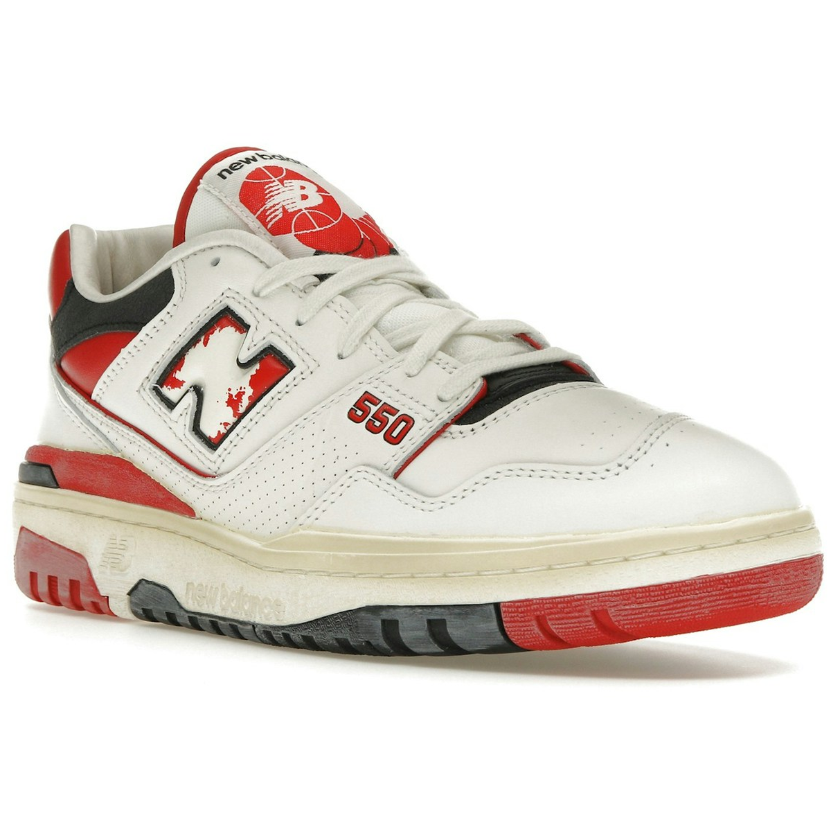 Miniatyrbild av New Balance 550 Vintage Pack Team Red 2