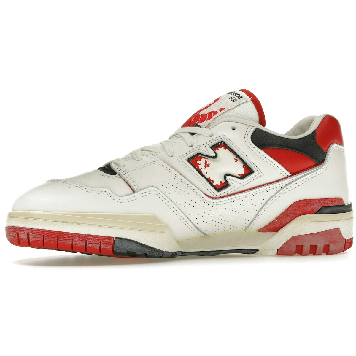 Miniatyrbild av New Balance 550 Vintage Pack Team Red 3