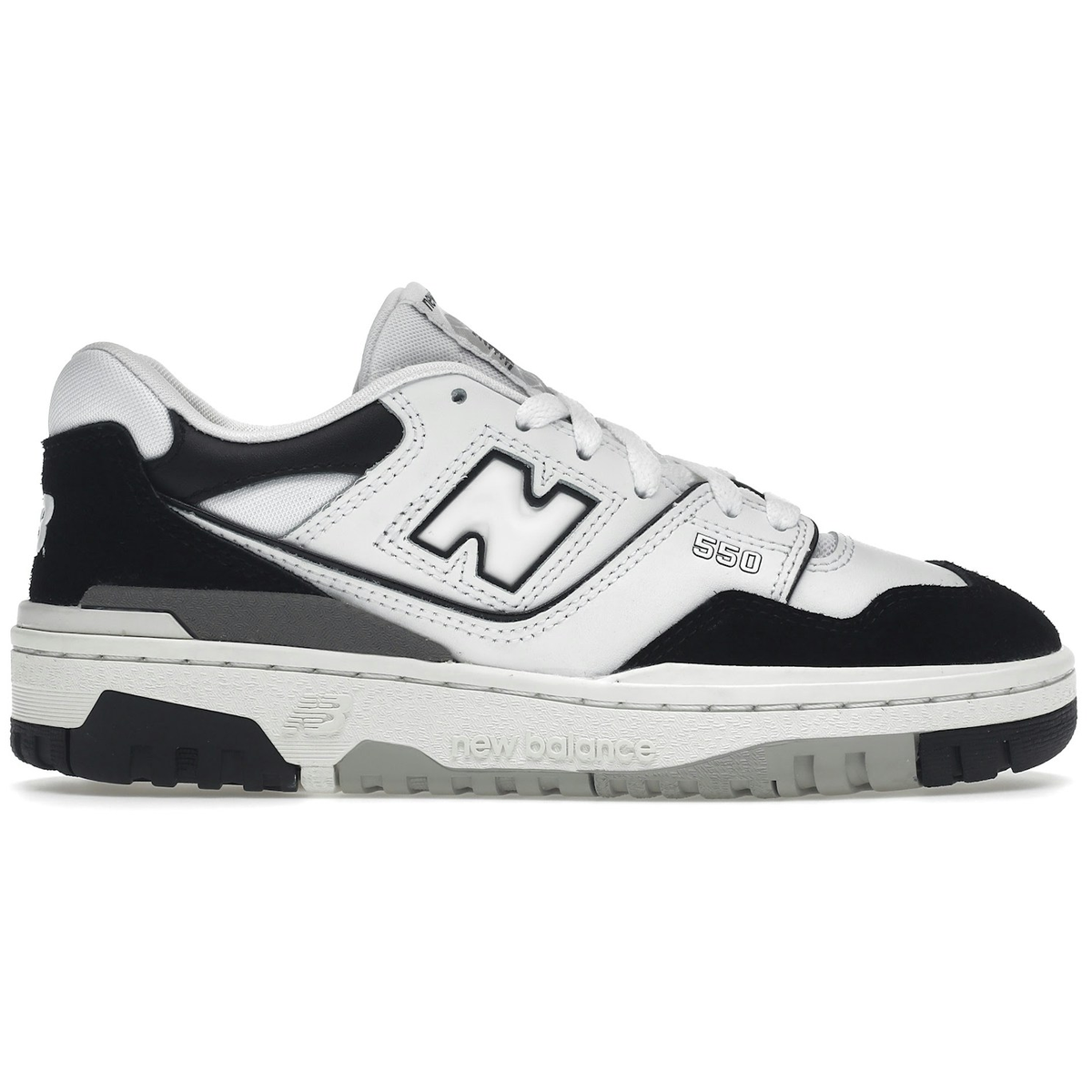 New Balance 550 White Black Rain Cloud 