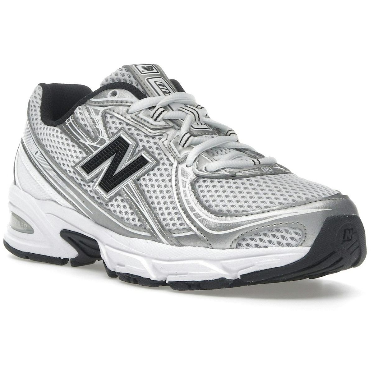 Miniatyrbild av New Balance 740 White Silver Metallic Navy 2