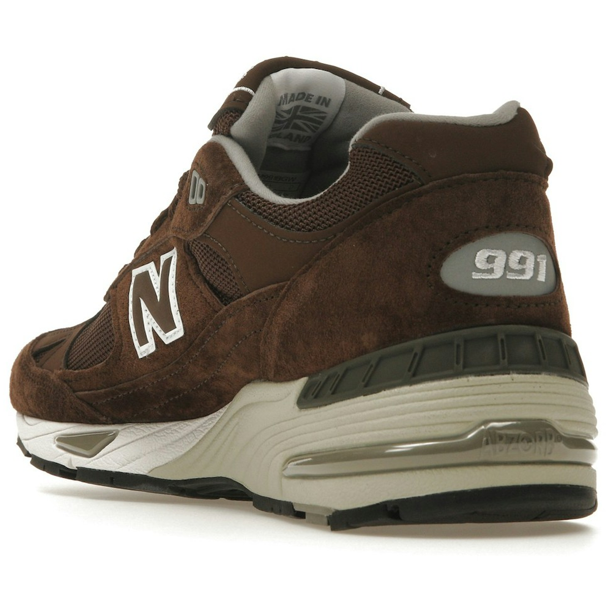 Miniatyrbild av New Balance 991 MiUK Mocha Brown 4