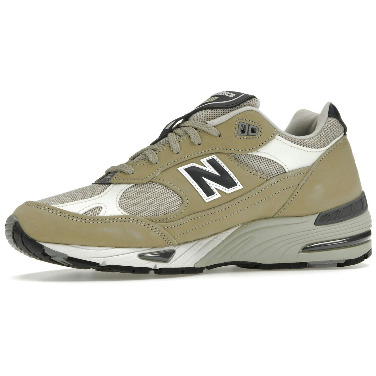 Miniatyrbild av New Balance 991v1 MiUK Elm Brown Rice 3