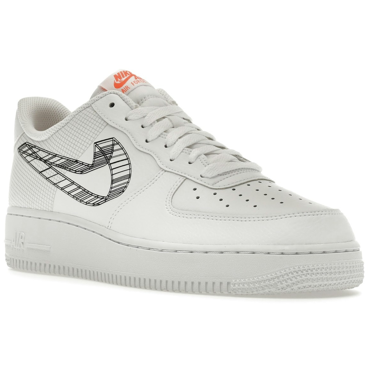 Miniatyrbild av Nike Air Force 1 Low 3D Swoosh Graphic 2