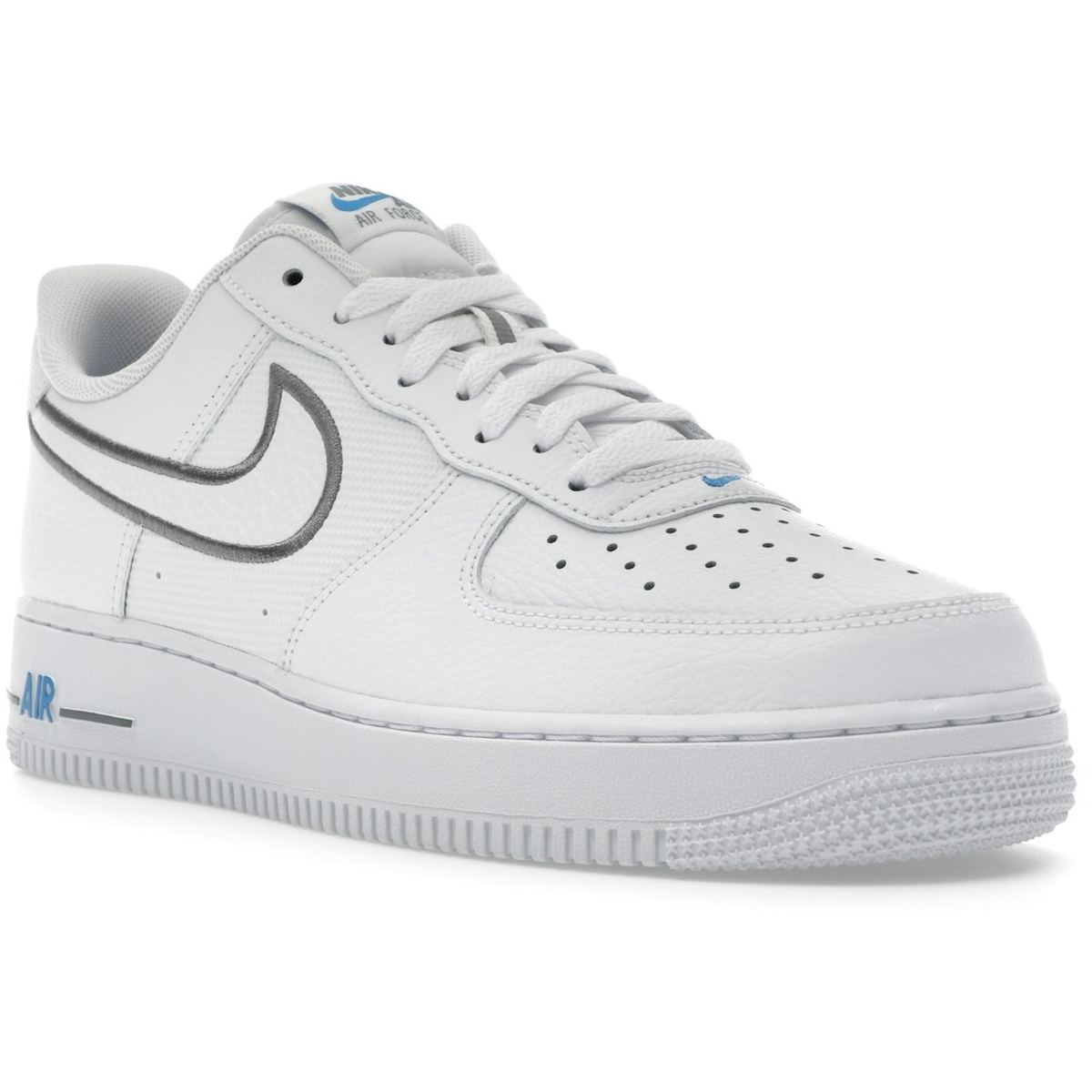Miniatyrbild av Nike Air Force 1 Low Cool Grey Photo Blue 2