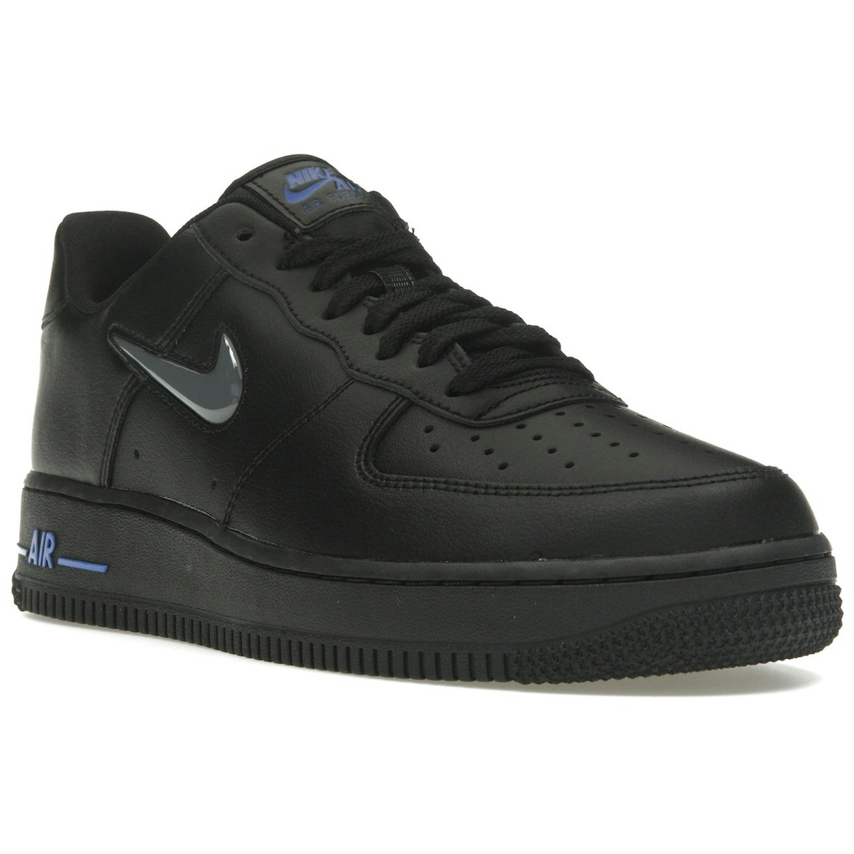 Miniatyrbild av Nike Air Force 1 Low Jewel Black Grey Royal 2