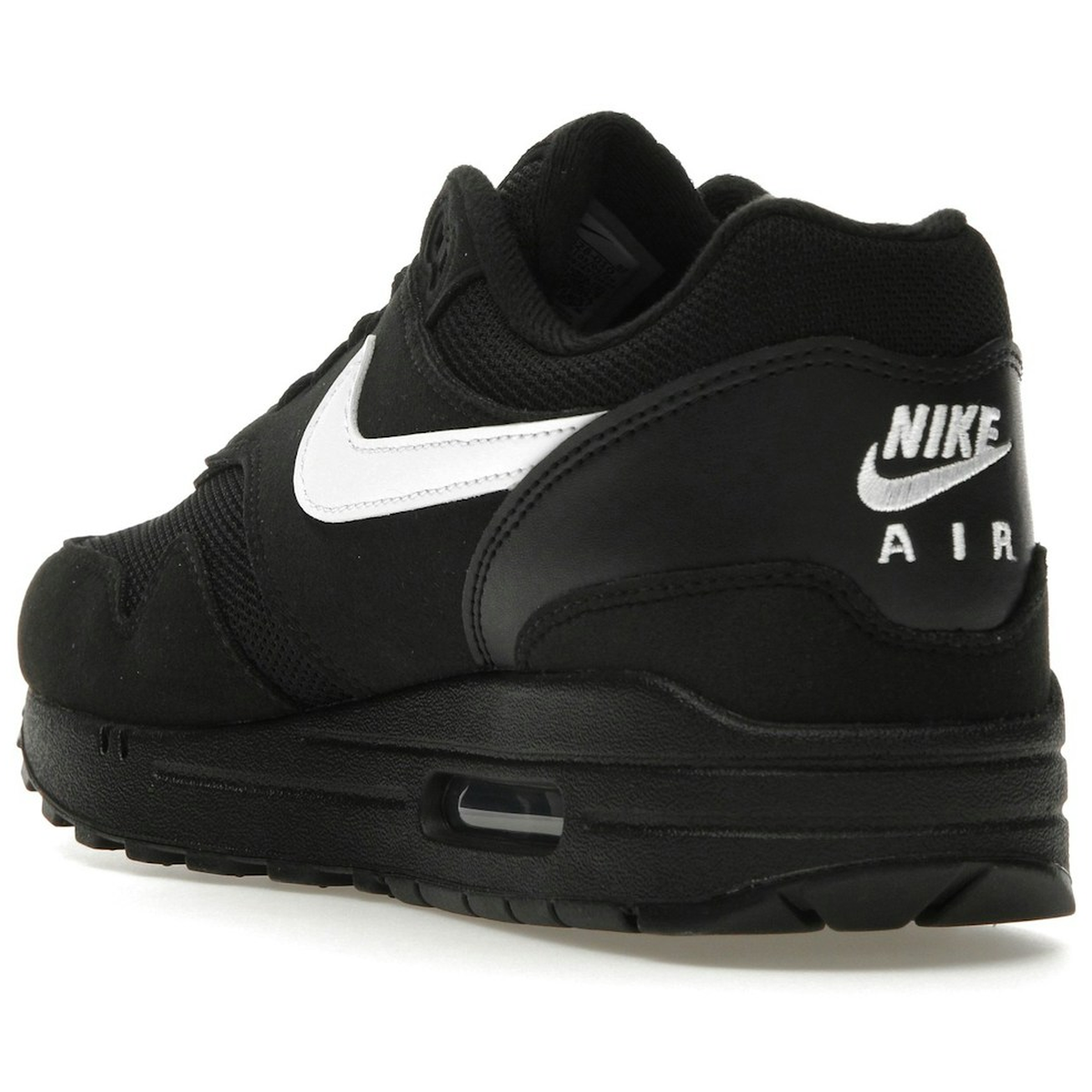 Miniatyrbild av Nike Air Max 1 Black White Swoosh 4