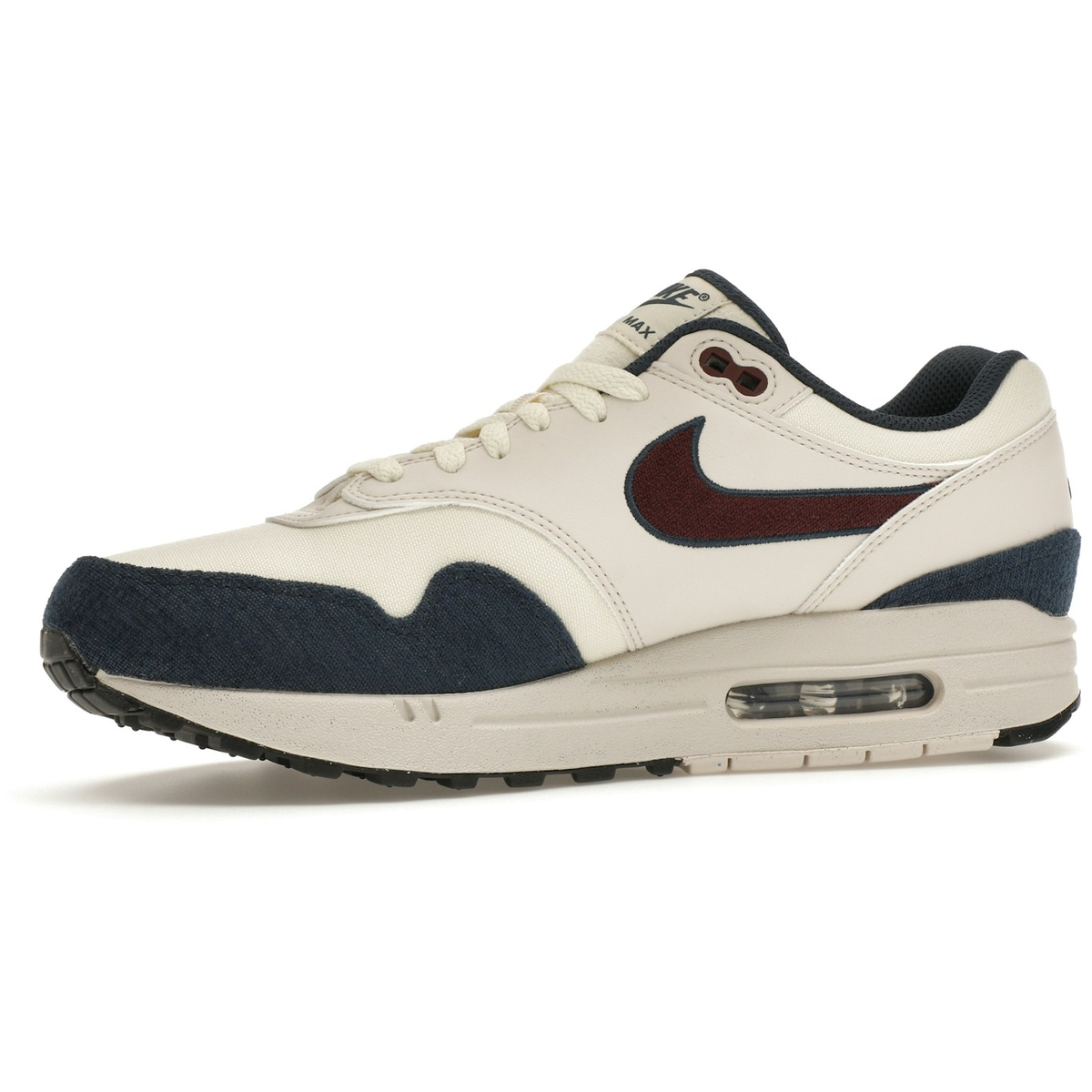 Miniatyrbild av Nike Air Max 1 Coconut Milk Burgundy Crush Navy 3