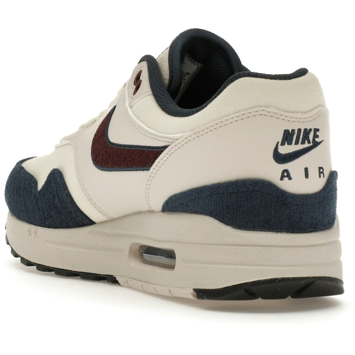 Miniatyrbild av Nike Air Max 1 Coconut Milk Burgundy Crush Navy 4