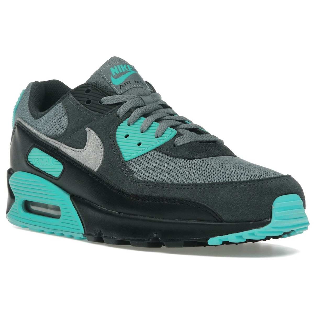 Miniatyrbild av Nike Air Max 90 Cool Grey Dusty Cactus Black Wolf Grey 2