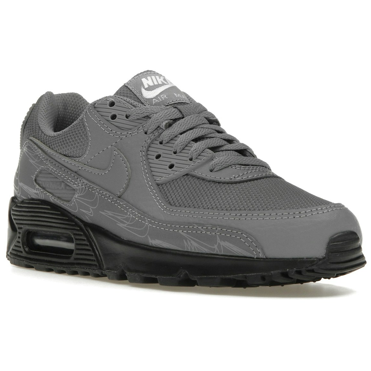 Miniatyrbild av Nike Air Max 90 Cool Grey Reflective 2