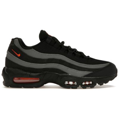 Nike Air Max 95 Black Grey Safety Orange